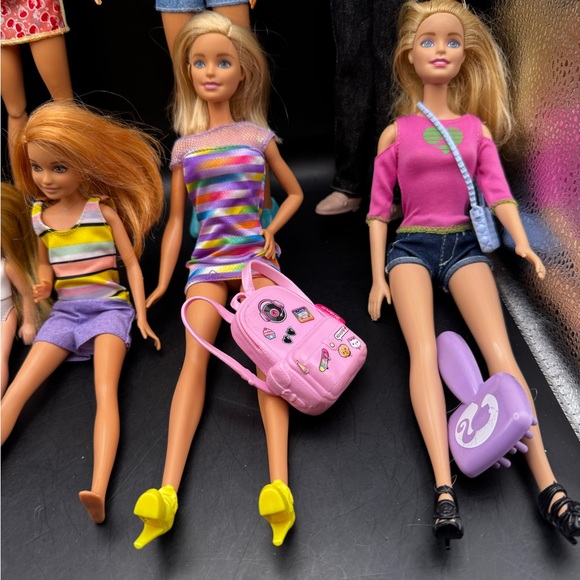 Barbie Dolls W/Ken Lot of 10 W/ Clothes Shoes Extra Accessories (Lot E) Mattel - Picture 2 of 8